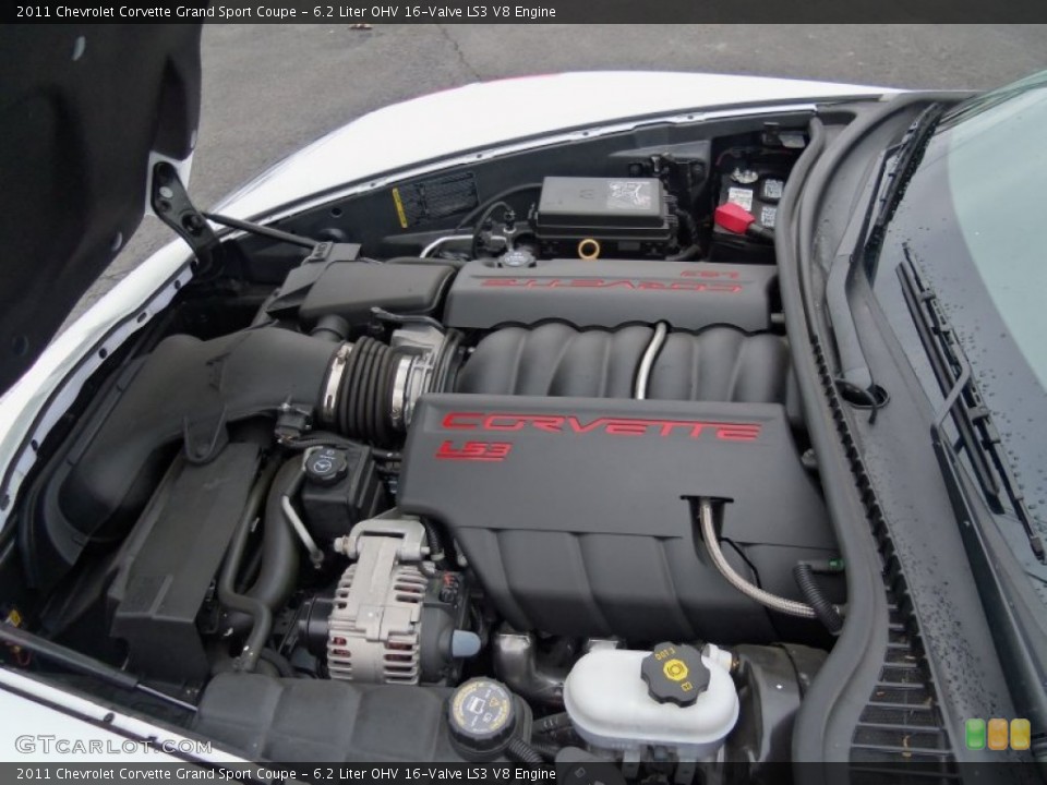 6.2 Liter OHV 16-Valve LS3 V8 Engine for the 2011 Chevrolet Corvette #73161253