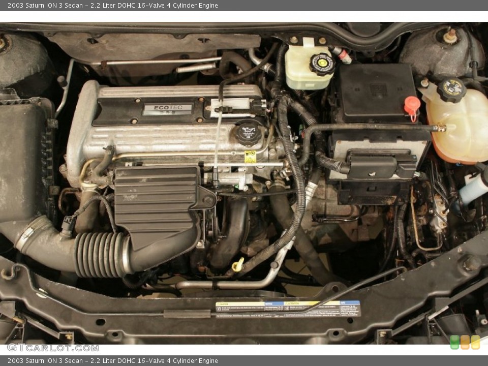 2.2 Liter DOHC 16-Valve 4 Cylinder Engine for the 2003 Saturn ION #73175634
