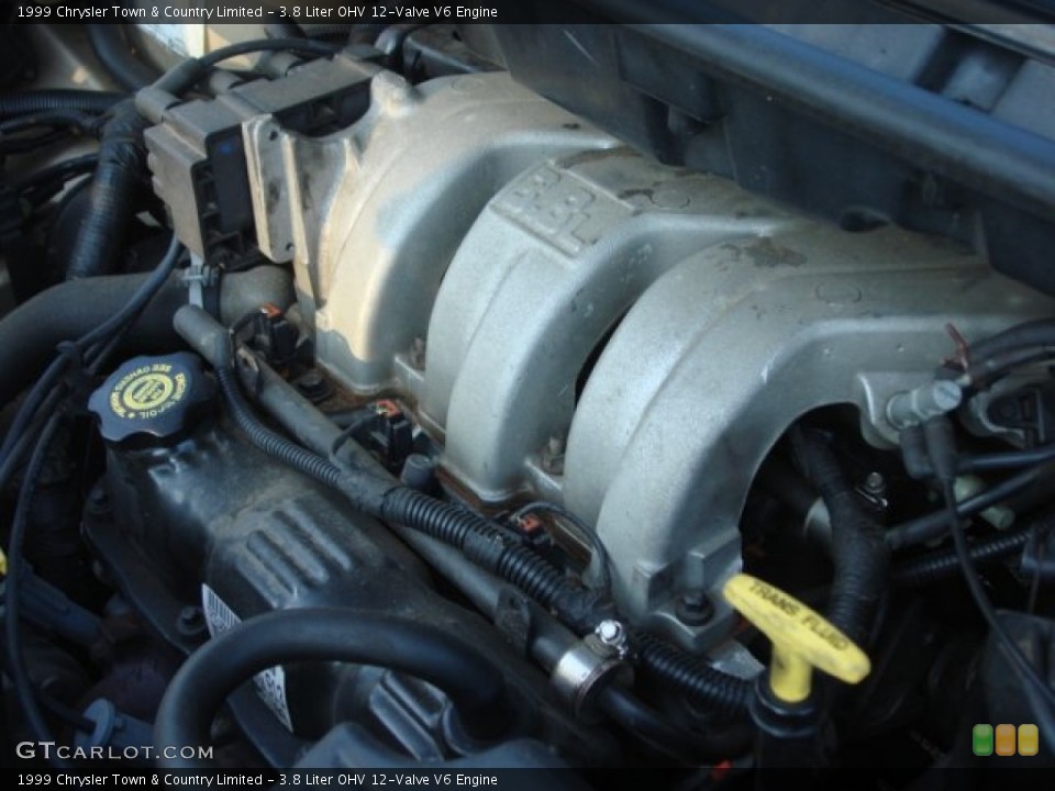 3.8 Liter OHV 12-Valve V6 Engine for the 1999 Chrysler Town & Country #73187950