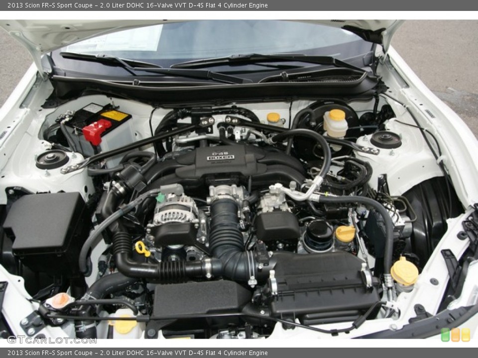 2.0 Liter DOHC 16-Valve VVT D-4S Flat 4 Cylinder Engine for the 2013 Scion FR-S #73190366