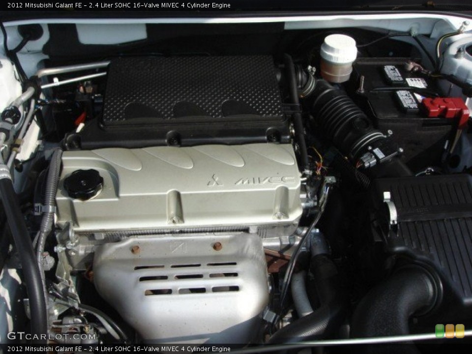 2.4 Liter SOHC 16-Valve MIVEC 4 Cylinder Engine for the 2012 Mitsubishi Galant #73197280