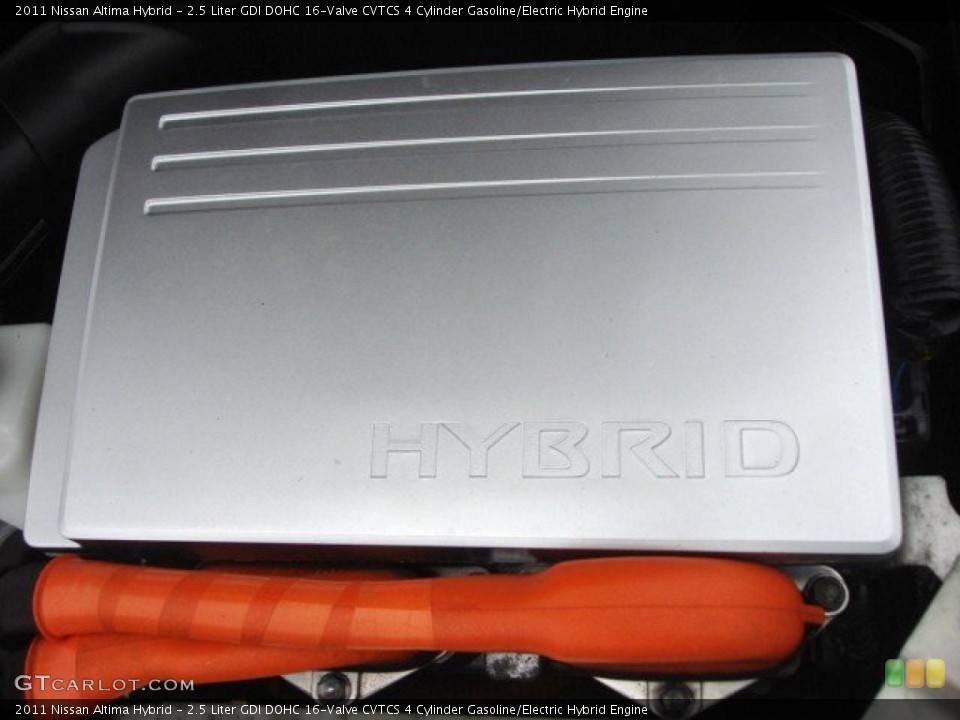 2.5 Liter GDI DOHC 16-Valve CVTCS 4 Cylinder Gasoline/Electric Hybrid Engine for the 2011 Nissan Altima #73199193