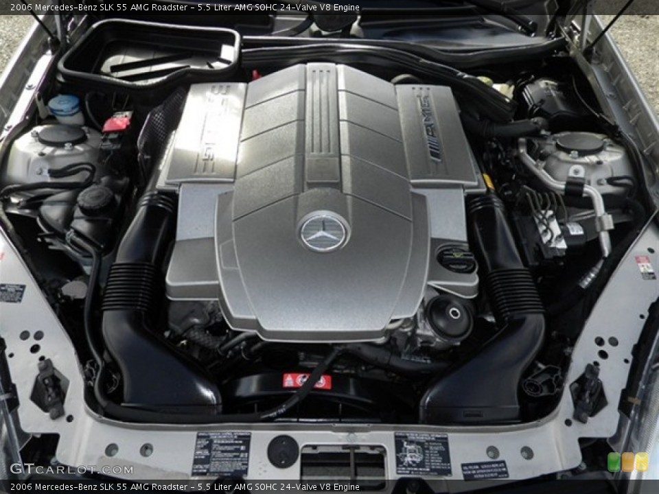 5.5 Liter AMG SOHC 24-Valve V8 Engine for the 2006 Mercedes-Benz SLK #73201731