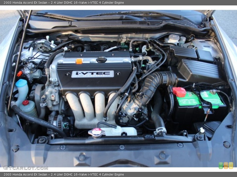 2.4 Liter DOHC 16-Valve i-VTEC 4 Cylinder Engine for the 2003 Honda Accord #73224527