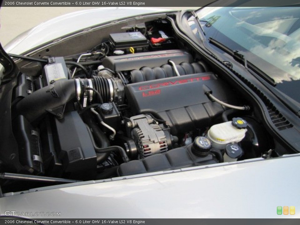6.0 Liter OHV 16-Valve LS2 V8 Engine for the 2006 Chevrolet Corvette #73224791