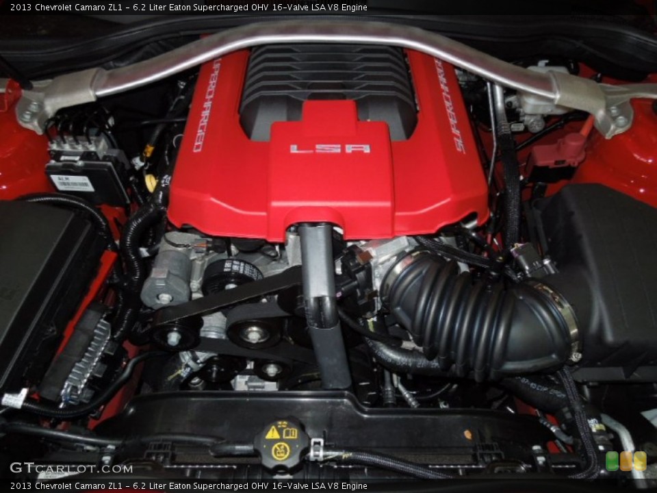 6.2 Liter Eaton Supercharged OHV 16-Valve LSA V8 Engine for the 2013 Chevrolet Camaro #73231215