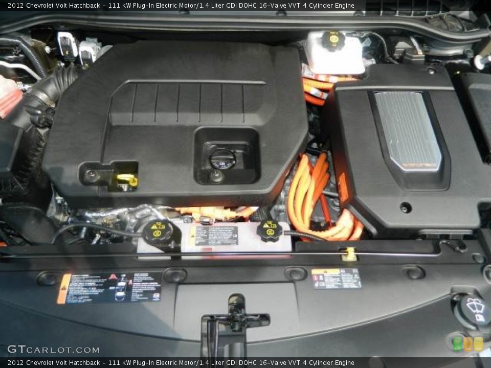 111 kW Plug-In Electric Motor/1.4 Liter GDI DOHC 16-Valve VVT 4 Cylinder Engine for the 2012 Chevrolet Volt #73232592