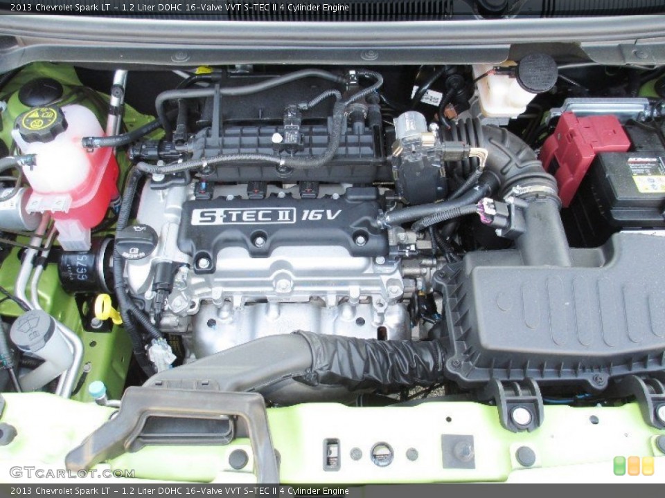 1.2 Liter DOHC 16-Valve VVT S-TEC II 4 Cylinder Engine for the 2013 Chevrolet Spark #73240104