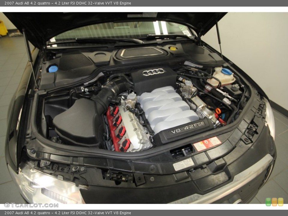 4.2 Liter FSI DOHC 32-Valve VVT V8 Engine for the 2007 Audi A8 #73248606
