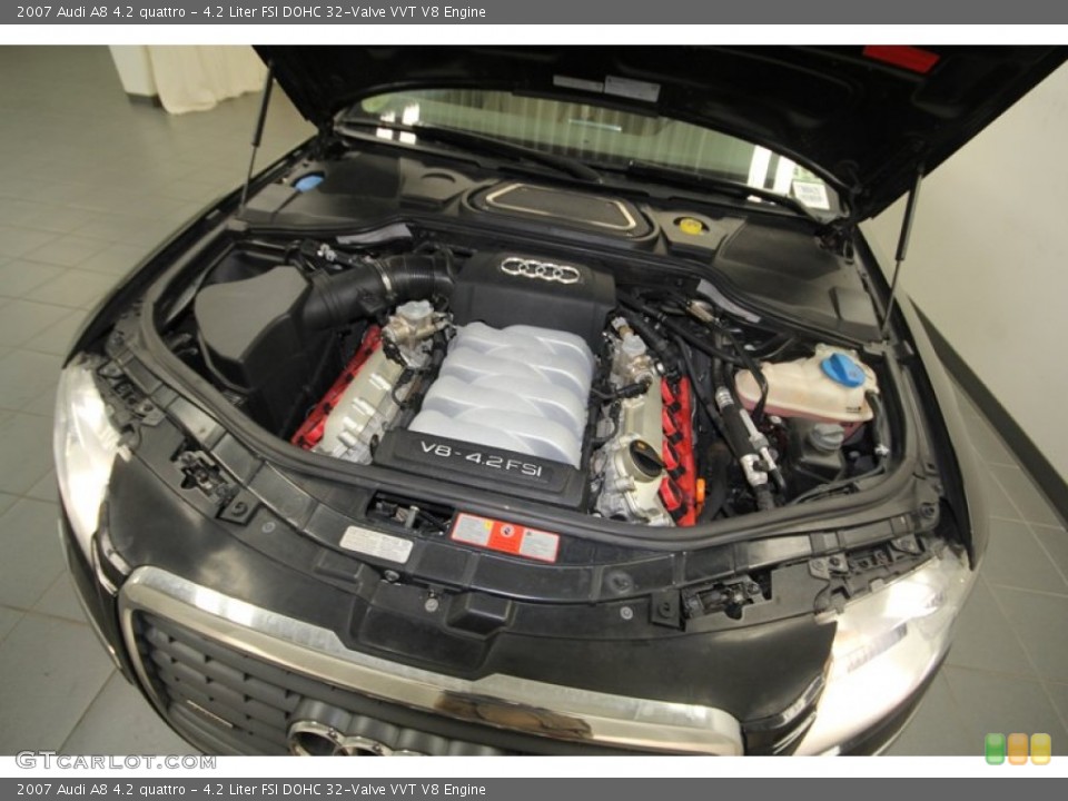 4.2 Liter FSI DOHC 32-Valve VVT V8 Engine for the 2007 Audi A8 #73248630