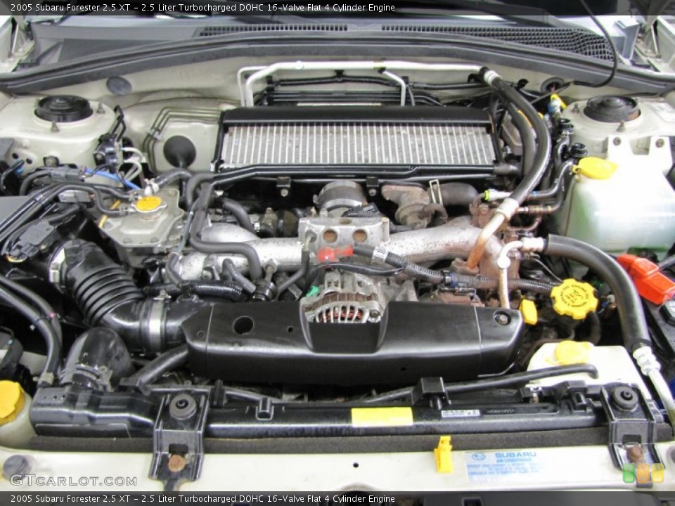 2.5 Liter Turbocharged DOHC 16-Valve Flat 4 Cylinder Engine for the 2005 Subaru Forester #73267449