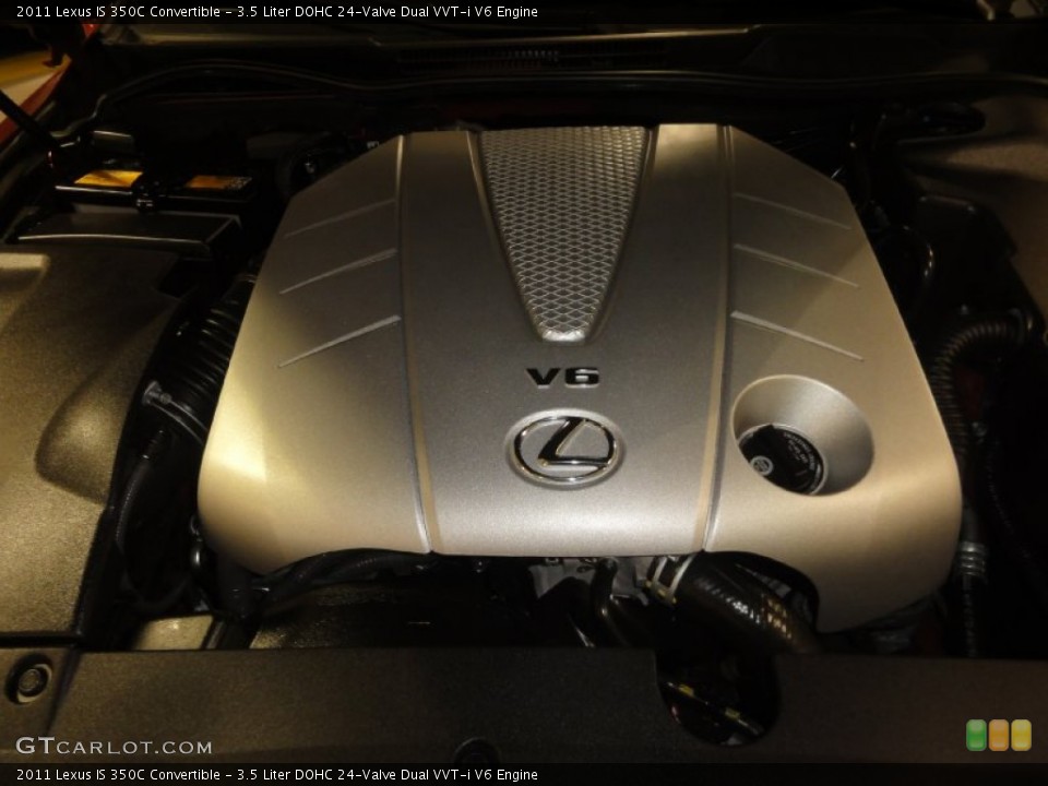 3.5 Liter DOHC 24-Valve Dual VVT-i V6 Engine for the 2011 Lexus IS #73268792