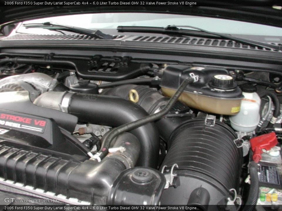6.0 Liter Turbo Diesel OHV 32 Valve Power Stroke V8 Engine for the 2006 Ford F350 Super Duty #73269678
