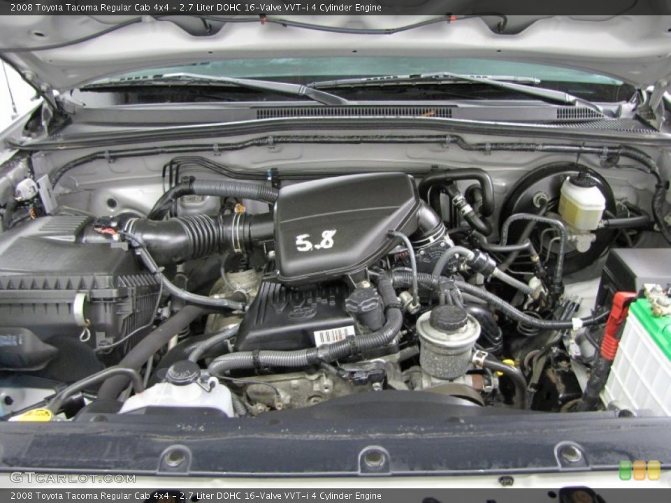 2.7 Liter DOHC 16-Valve VVT-i 4 Cylinder Engine for the 2008 Toyota Tacoma #73271652