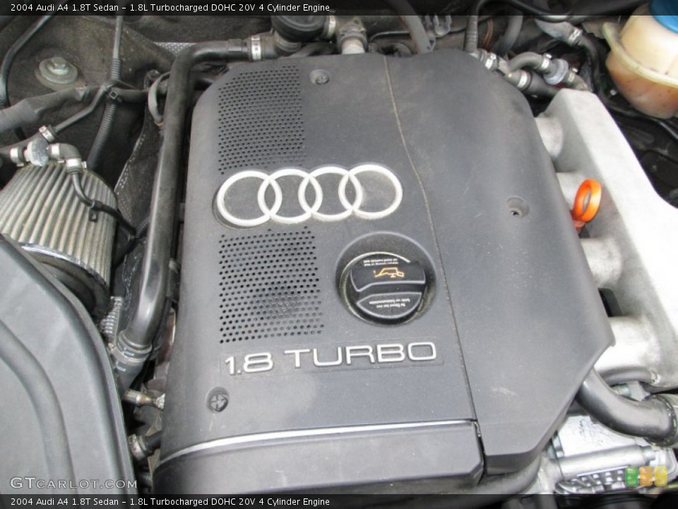 1.8L Turbocharged DOHC 20V 4 Cylinder Engine for the 2004 Audi A4 #73275333