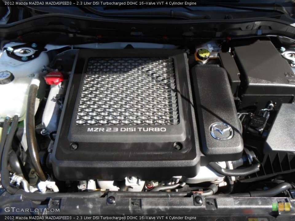 2.3 Liter DISI Turbocharged DOHC 16-Valve VVT 4 Cylinder Engine for the 2012 Mazda MAZDA3 #73275642