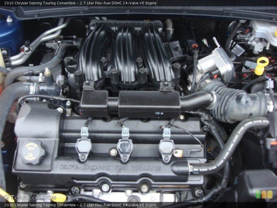2.7 Liter Flex-Fuel DOHC 24-Valve V6 Engine for the 2010 Chrysler Sebring #73282704