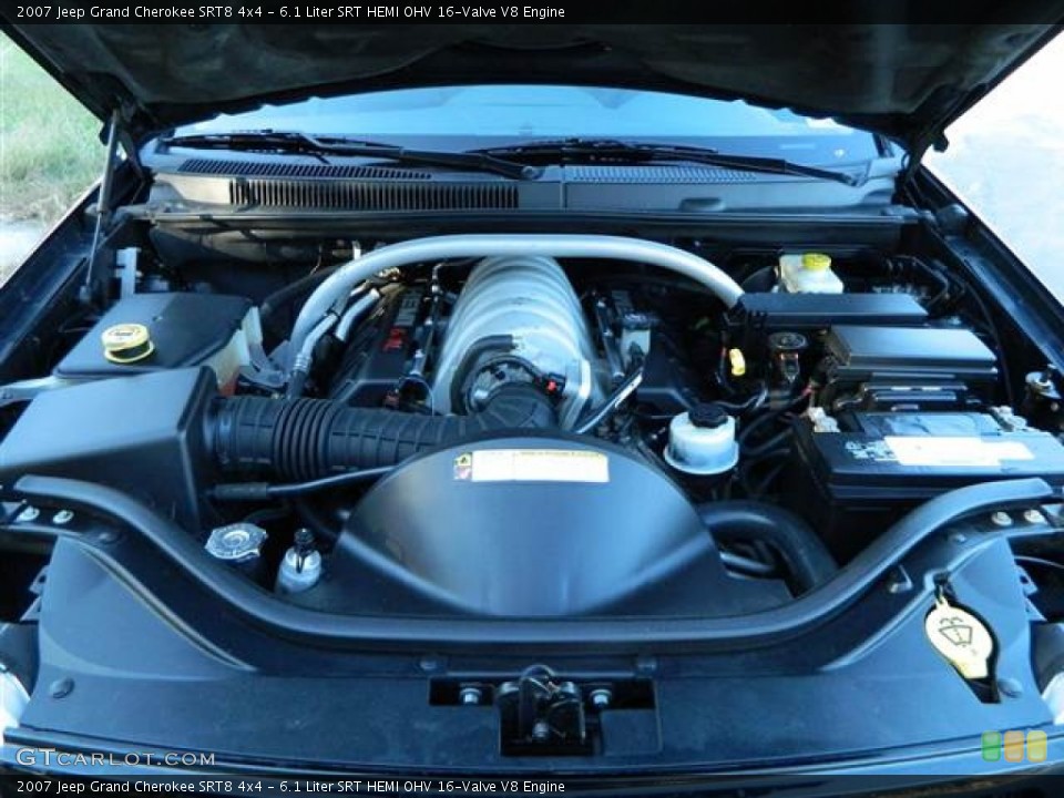 6.1 Liter SRT HEMI OHV 16-Valve V8 Engine for the 2007 Jeep Grand Cherokee #73295313