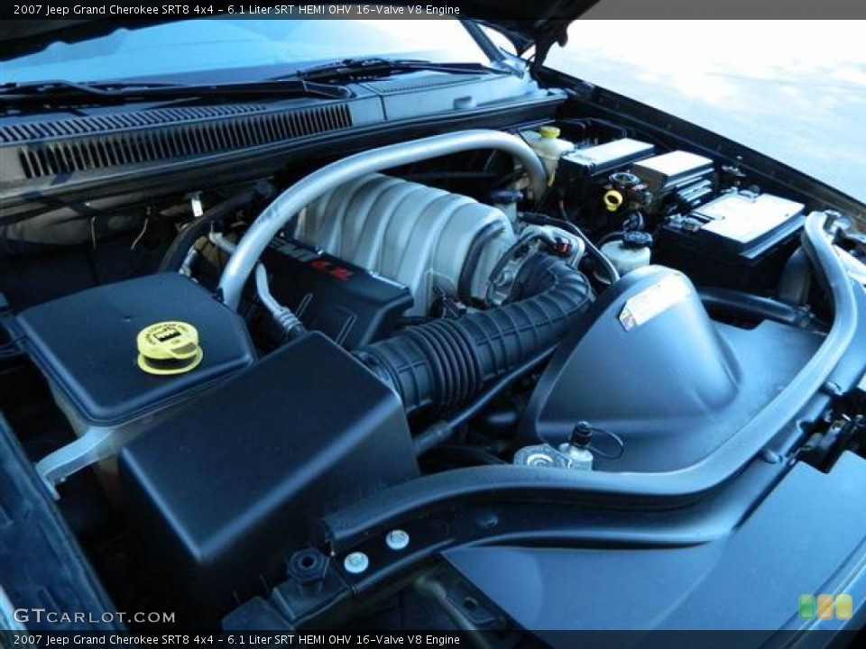 6.1 Liter SRT HEMI OHV 16-Valve V8 Engine for the 2007 Jeep Grand Cherokee #73295334