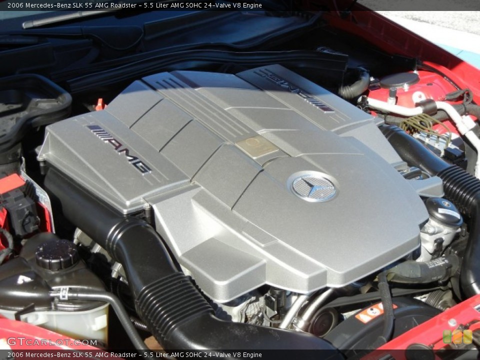 5.5 Liter AMG SOHC 24-Valve V8 2006 Mercedes-Benz SLK Engine