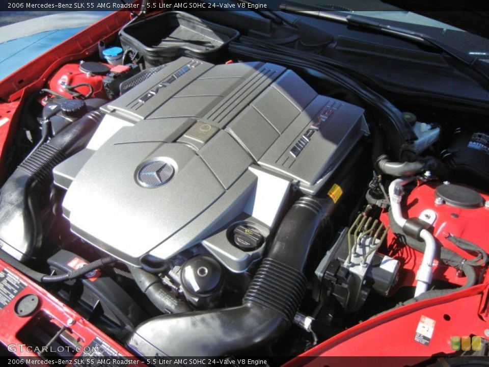 5.5 Liter AMG SOHC 24-Valve V8 Engine for the 2006 Mercedes-Benz SLK #73305282