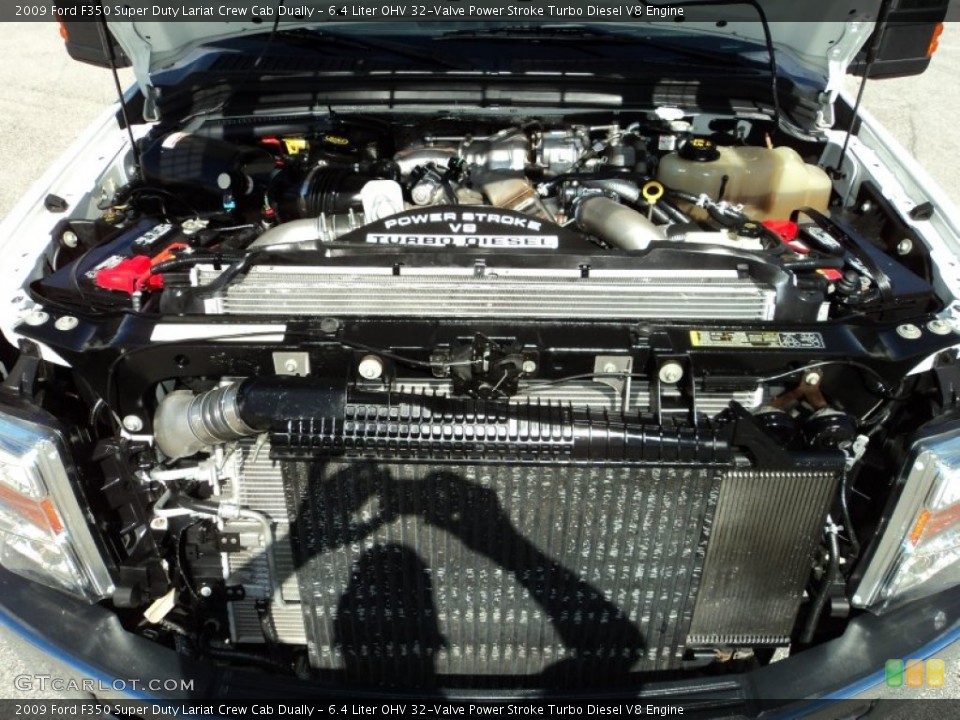 6.4 Liter OHV 32-Valve Power Stroke Turbo Diesel V8 Engine for the 2009 Ford F350 Super Duty #73312065