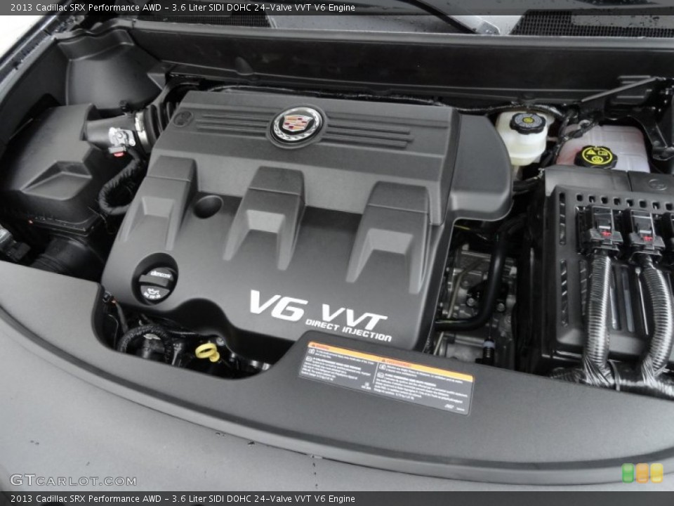 3.6 Liter SIDI DOHC 24-Valve VVT V6 Engine for the 2013 Cadillac SRX #73313822