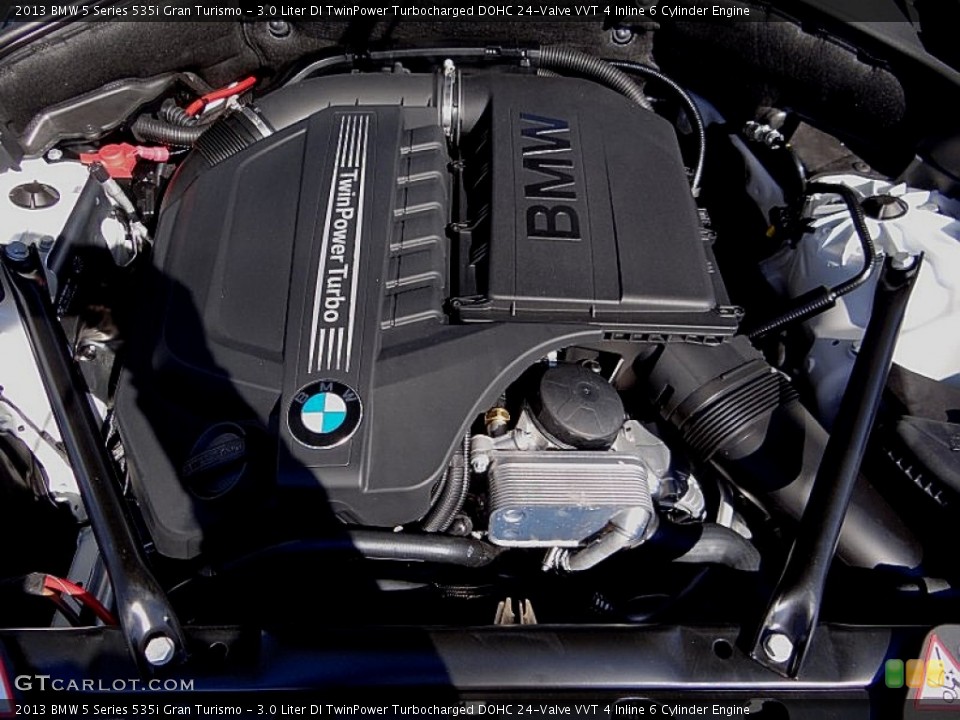 3.0 Liter DI TwinPower Turbocharged DOHC 24-Valve VVT 4 Inline 6 Cylinder Engine for the 2013 BMW 5 Series #73317552