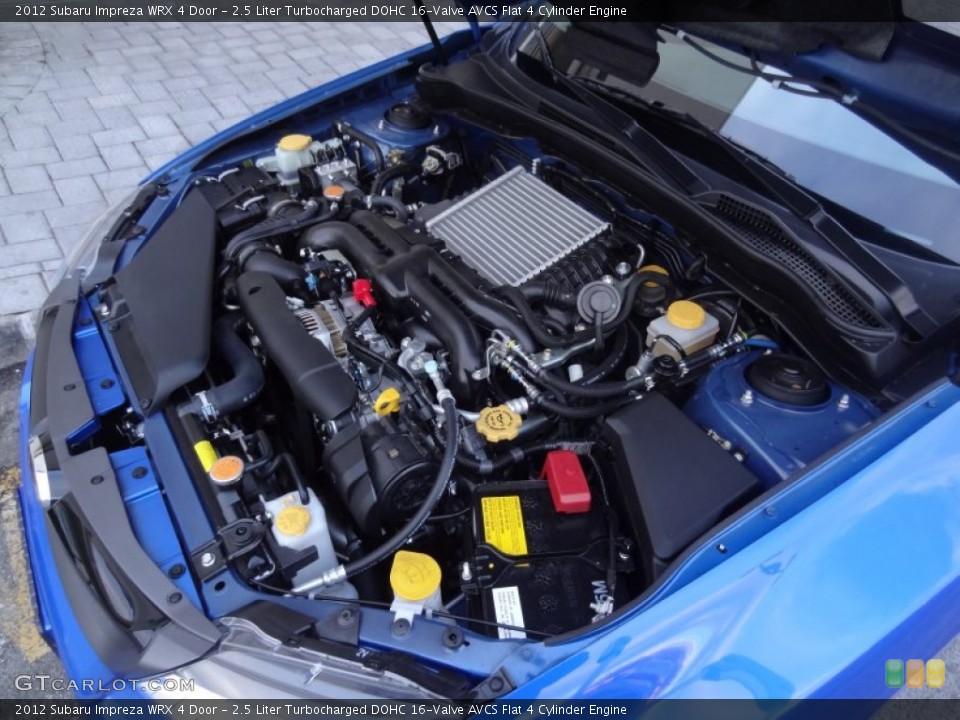 2.5 Liter Turbocharged DOHC 16-Valve AVCS Flat 4 Cylinder Engine for the 2012 Subaru Impreza #73342503