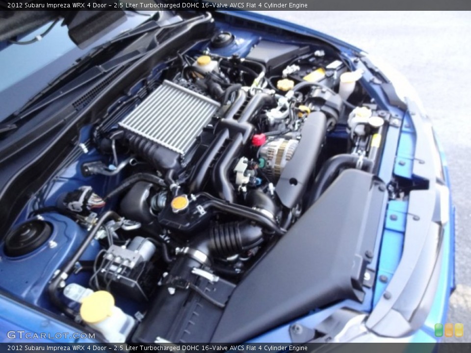 2.5 Liter Turbocharged DOHC 16-Valve AVCS Flat 4 Cylinder Engine for the 2012 Subaru Impreza #73349078