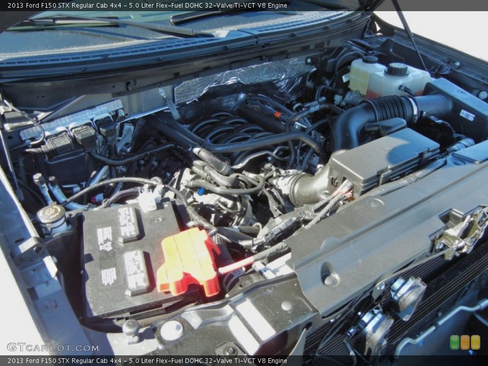 5.0 Liter Flex-Fuel DOHC 32-Valve Ti-VCT V8 Engine for the 2013 Ford F150 #73352003