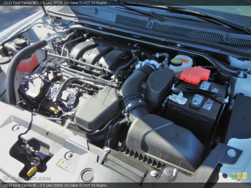 3.5 Liter DOHC 24-Valve Ti-VCT V6 Engine for the 2013 Ford Taurus #73352318