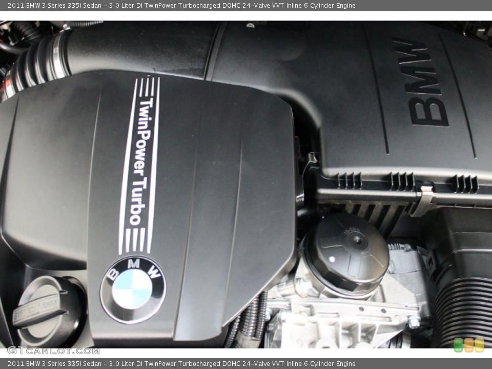 3.0 Liter DI TwinPower Turbocharged DOHC 24-Valve VVT Inline 6 Cylinder Engine for the 2011 BMW 3 Series #73354526