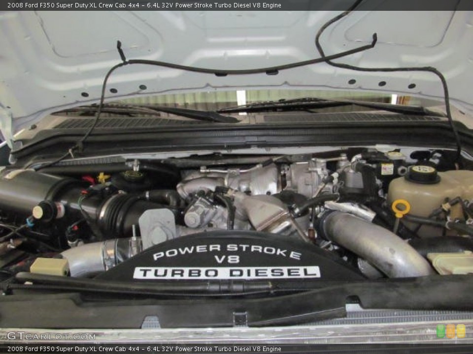 6.4L 32V Power Stroke Turbo Diesel V8 Engine for the 2008 Ford F350 Super Duty #73364701