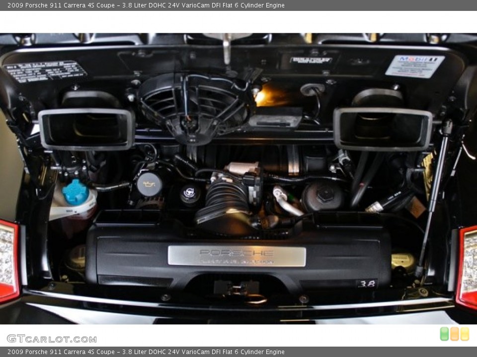 3.8 Liter DOHC 24V VarioCam DFI Flat 6 Cylinder Engine for the 2009 Porsche 911 #73373026