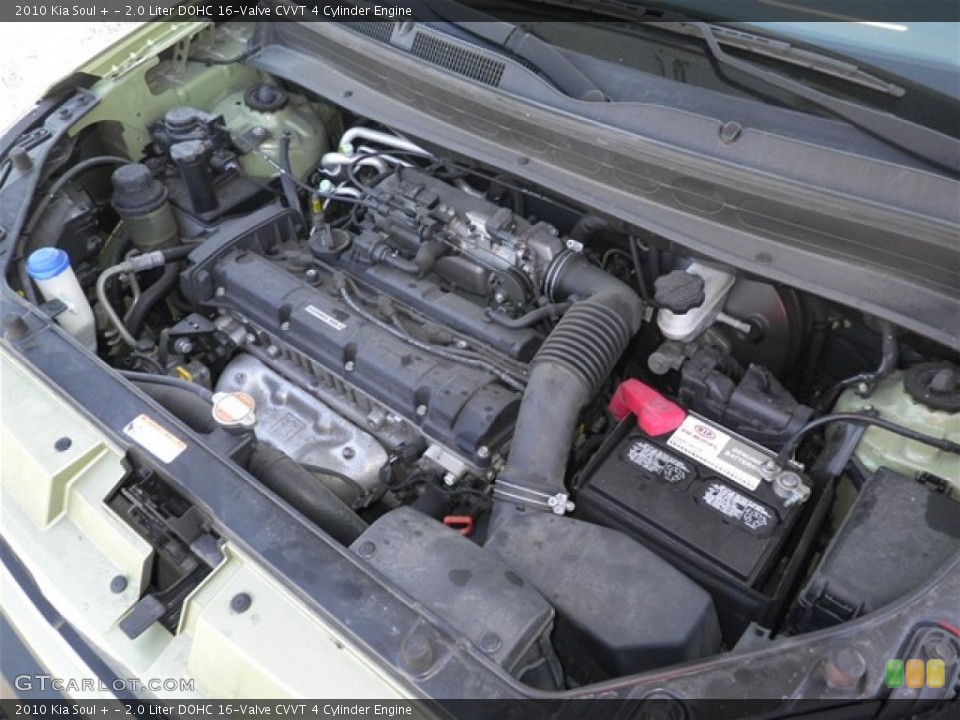 2.0 Liter DOHC 16-Valve CVVT 4 Cylinder Engine for the 2010 Kia Soul #73373055
