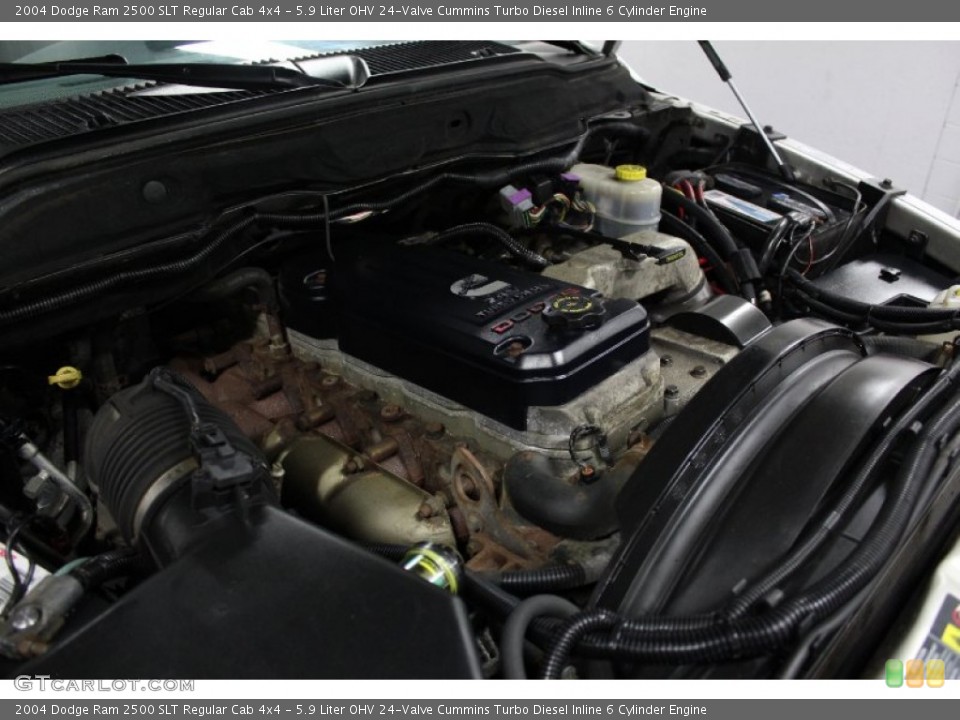 5.9 Liter OHV 24-Valve Cummins Turbo Diesel Inline 6 Cylinder Engine for the 2004 Dodge Ram 2500 #73374602