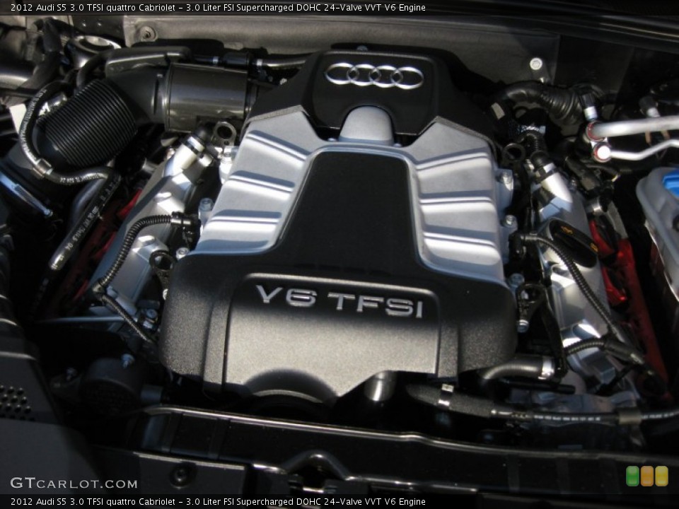 3.0 Liter FSI Supercharged DOHC 24-Valve VVT V6 Engine for the 2012 Audi S5 #73379378
