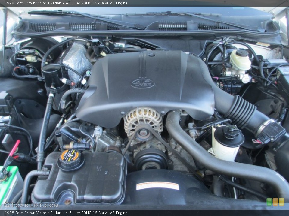 4.6 Liter SOHC 16-Valve V8 Engine for the 1998 Ford Crown Victoria #73396769