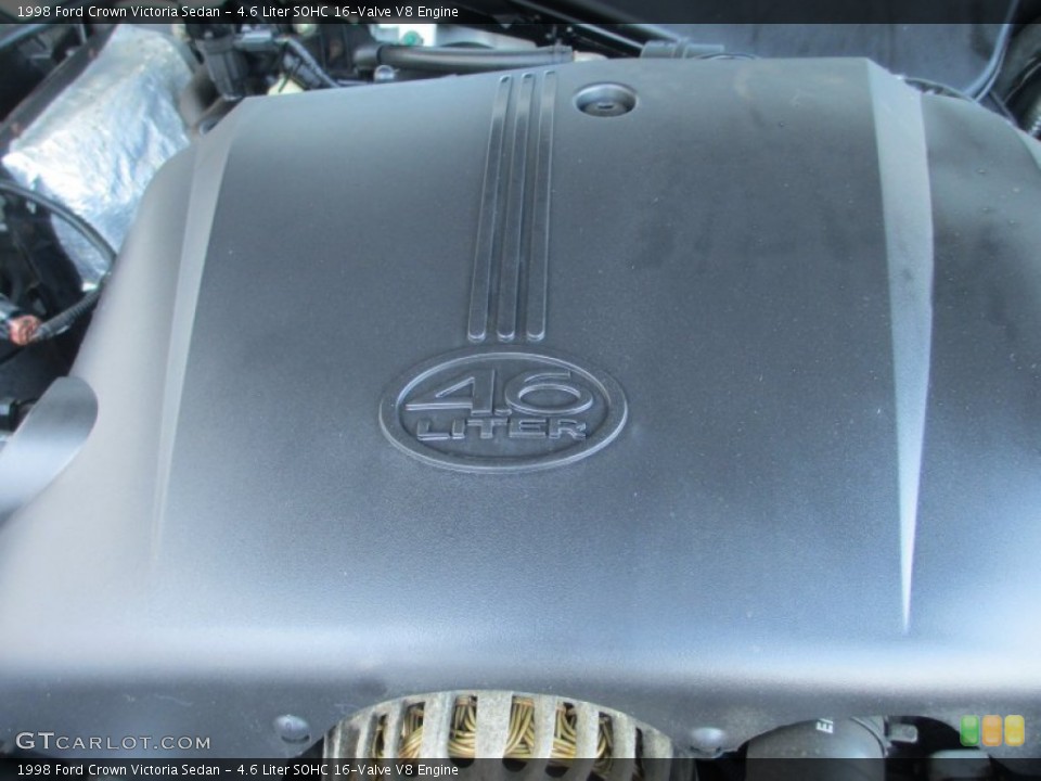 4.6 Liter SOHC 16-Valve V8 Engine for the 1998 Ford Crown Victoria #73396793