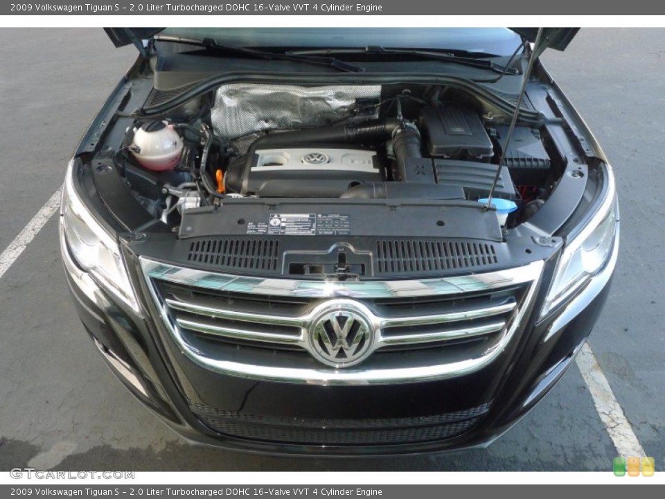 2.0 Liter Turbocharged DOHC 16-Valve VVT 4 Cylinder 2009 Volkswagen Tiguan Engine