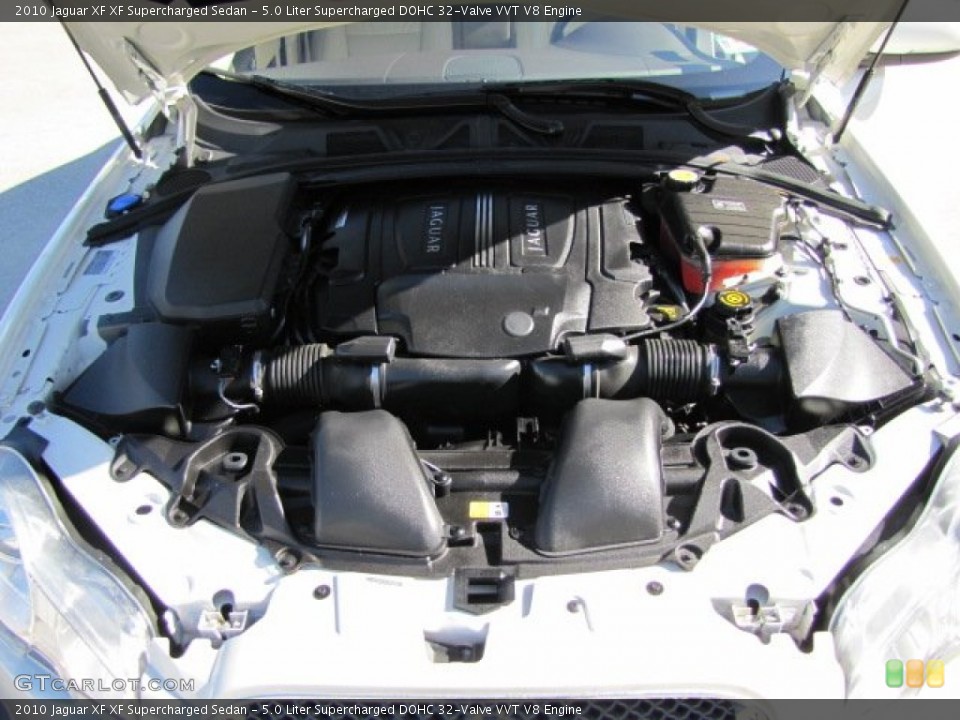 5.0 Liter Supercharged DOHC 32-Valve VVT V8 Engine for the 2010 Jaguar XF #73401077