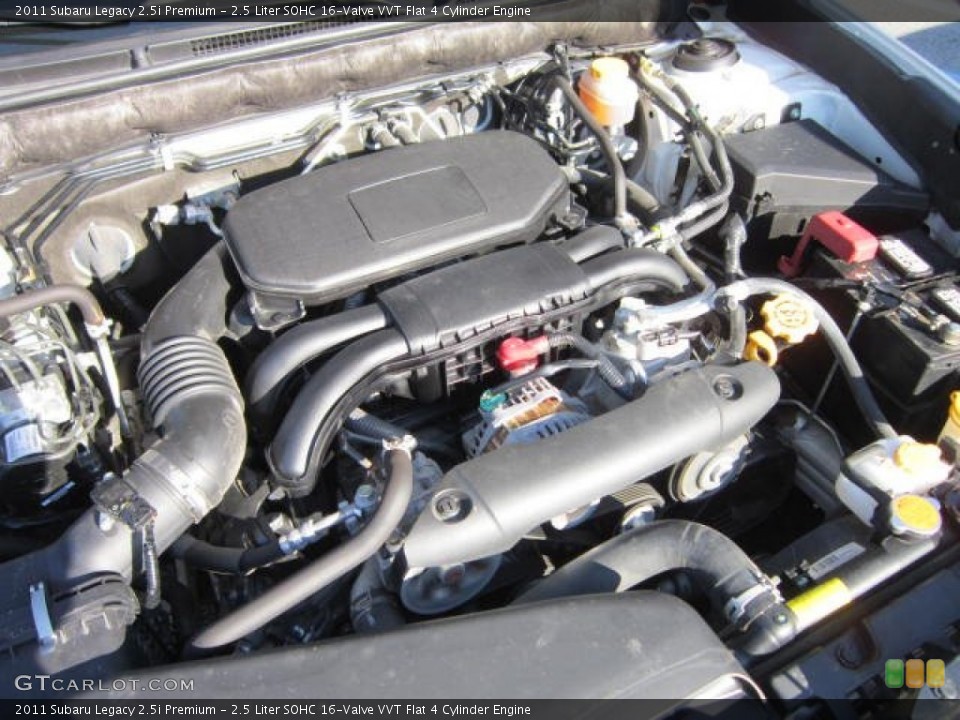 2.5 Liter SOHC 16-Valve VVT Flat 4 Cylinder Engine for the 2011 Subaru Legacy #73409366