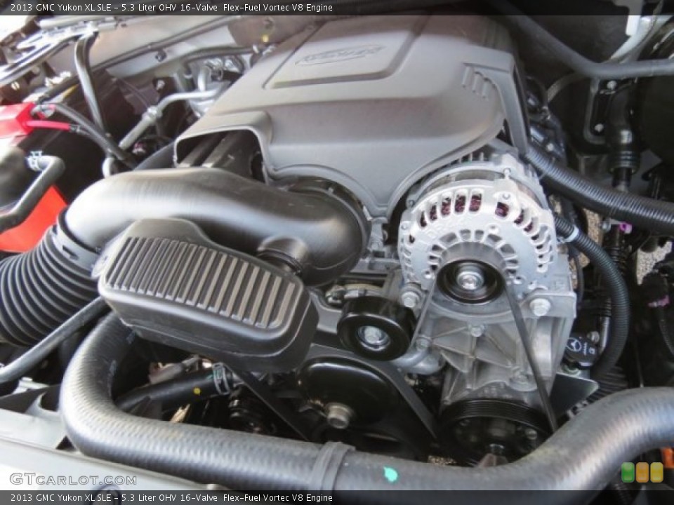 5.3 Liter OHV 16-Valve  Flex-Fuel Vortec V8 Engine for the 2013 GMC Yukon #73413571