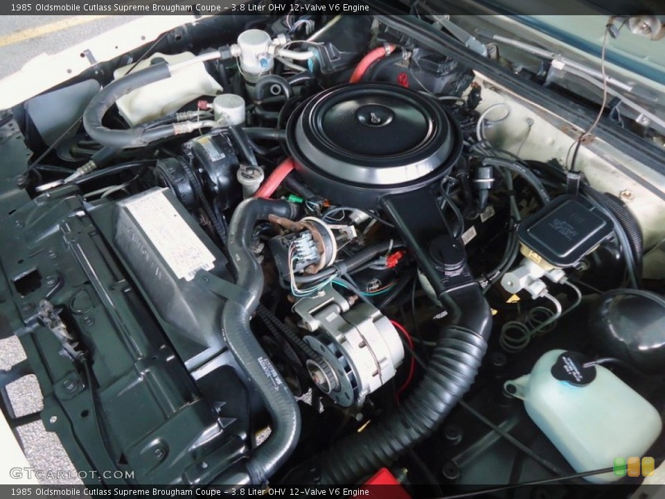 3.8 Liter OHV 12-Valve V6 Engine for the 1985 Oldsmobile Cutlass Supreme #73416259