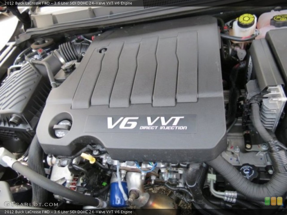3.6 Liter SIDI DOHC 24-Valve VVT V6 Engine for the 2012 Buick LaCrosse #73420070