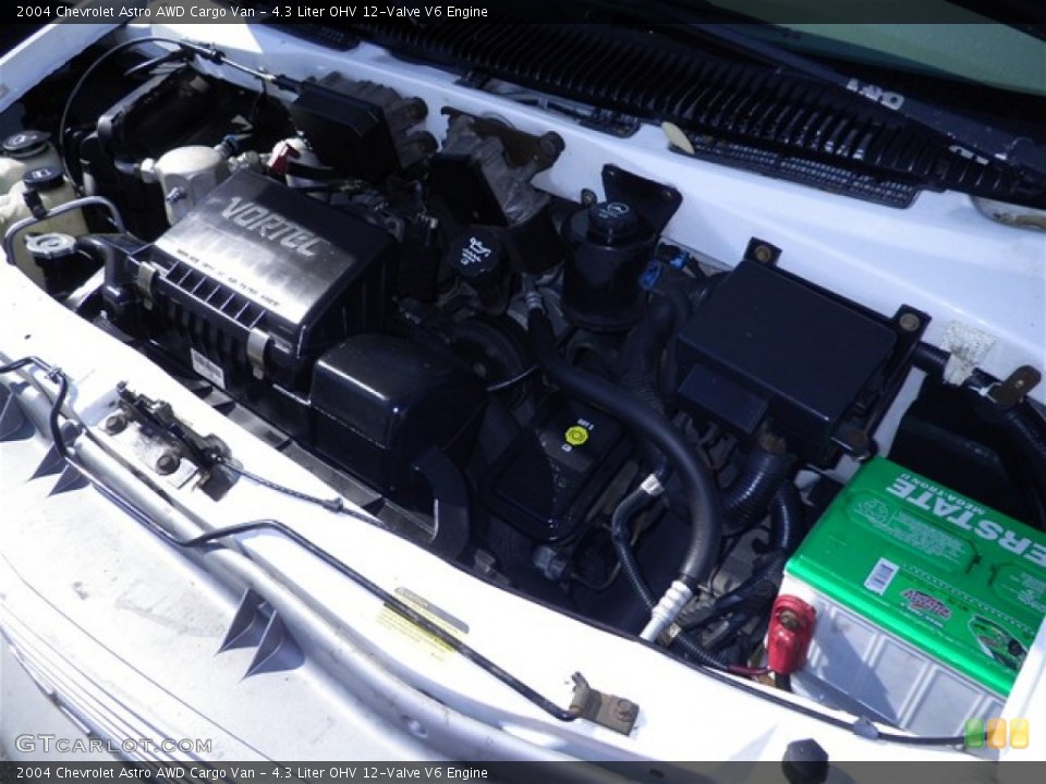 4.3 Liter OHV 12-Valve V6 Engine for the 2004 Chevrolet Astro #73429324