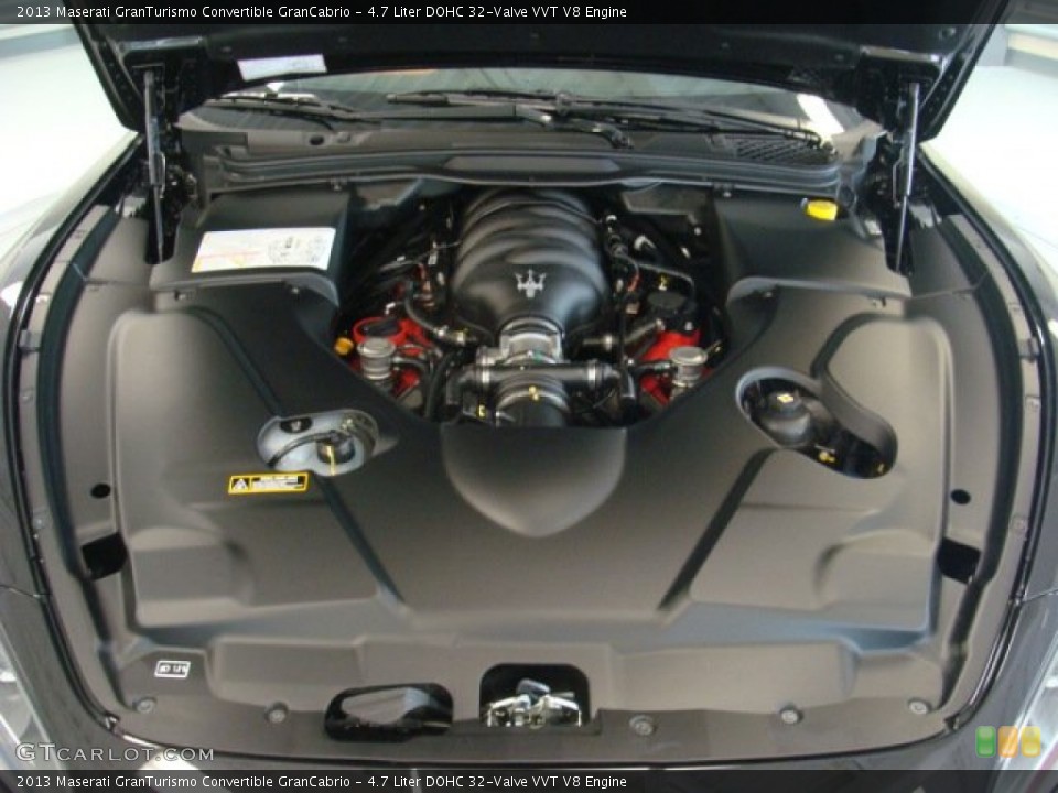 4.7 Liter DOHC 32-Valve VVT V8 Engine for the 2013 Maserati GranTurismo Convertible #73447691