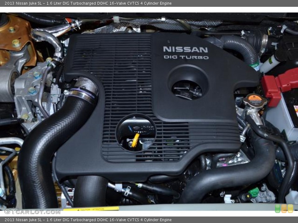 1.6 Liter DIG Turbocharged DOHC 16-Valve CVTCS 4 Cylinder Engine for the 2013 Nissan Juke #73447987