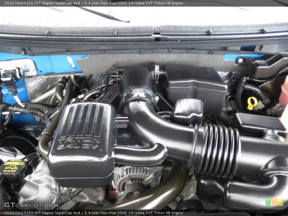5.4 Liter Flex-Fuel SOHC 24-Valve VVT Triton V8 Engine for the 2010 Ford F150 #73465061